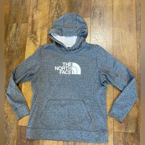 Heathered gray Women’s The North Face hoodie size XL